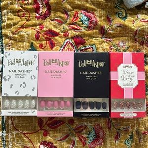 Red Aspen Nail Dashes